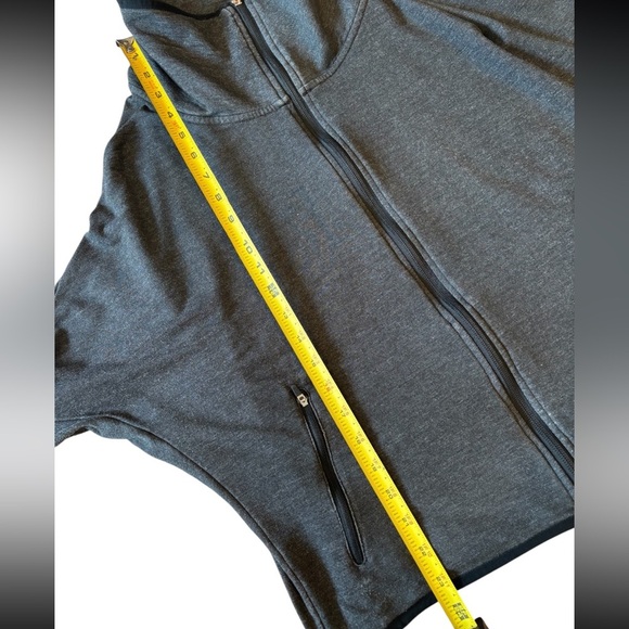 Nike Gray Dri-FIT Full Zip High Collar Jacket - Picture 11 of 11